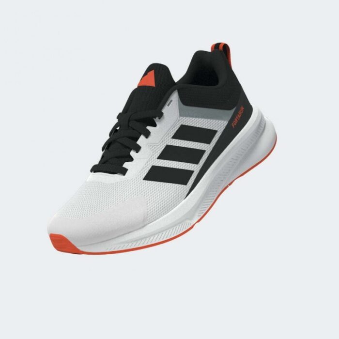 ⁦adidas Womens' Fortarun 4.0 Shoes - White⁩ - الصورة ⁦12⁩