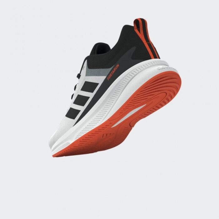⁦adidas Womens' Fortarun 4.0 Shoes - White⁩ - الصورة ⁦18⁩