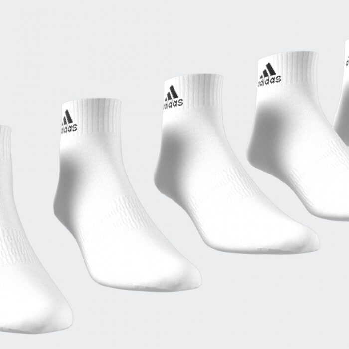 ⁦adidas Unisex' Thin and Light Sportswear Ankle Socks 6 Pairs⁩ - الصورة ⁦2⁩