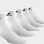 ⁦adidas Unisex' Thin and Light Sportswear Ankle Socks 6 Pairs⁩ - الصورة ⁦3⁩