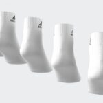 ⁦adidas Unisex' Thin and Light Sportswear Ankle Socks 6 Pairs⁩ - الصورة ⁦5⁩