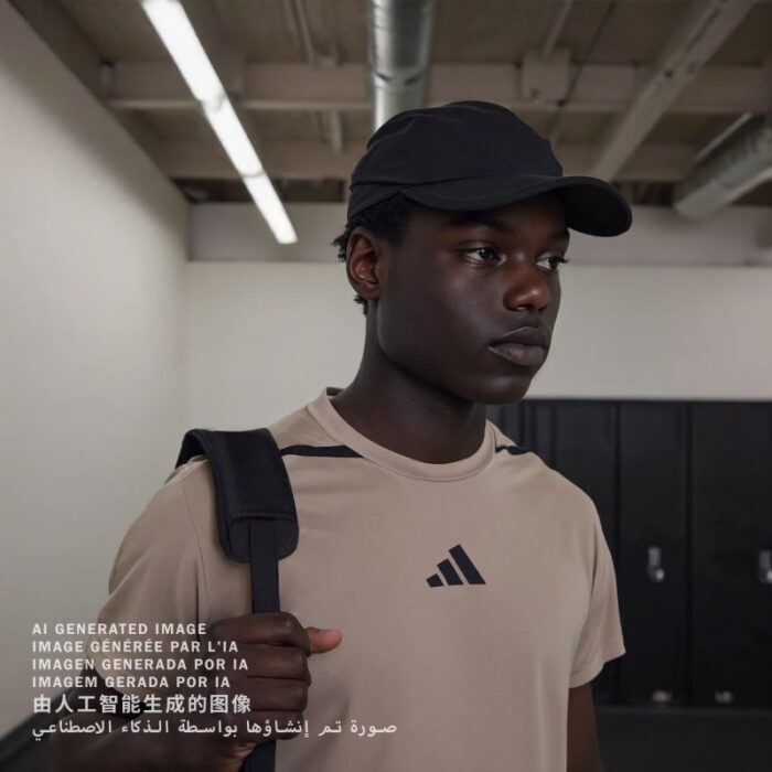 ⁦adidas ech 3-Panel Climaproof Cap - Black⁩ - الصورة ⁦6⁩