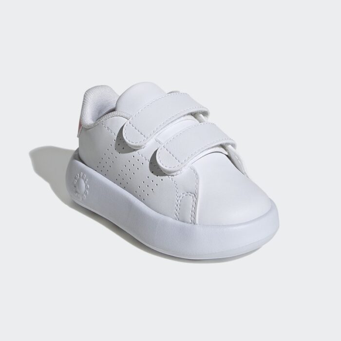 ⁦adidas Kids' Advantage Shoes - White⁩ - الصورة ⁦6⁩