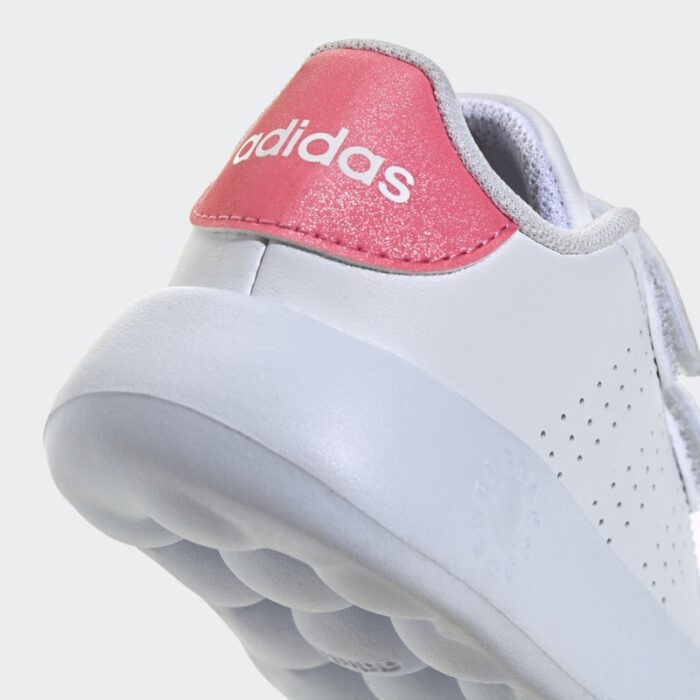 ⁦adidas Kids' Advantage Shoes - White⁩ - الصورة ⁦9⁩