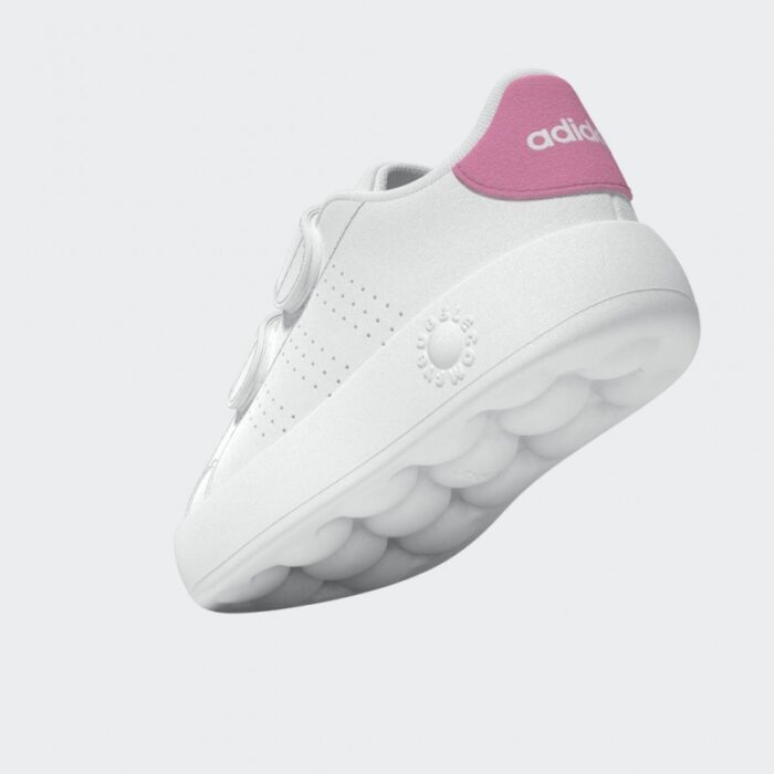 ⁦adidas Kids' Advantage Shoes - White⁩ - الصورة ⁦20⁩