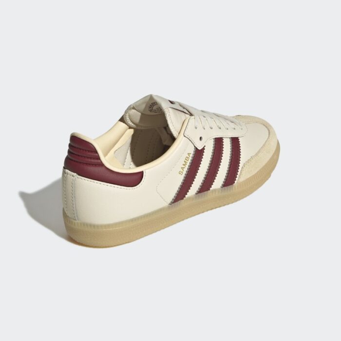 ⁦adidas Womens' Samba OG Shoes - Beige⁩ - الصورة ⁦7⁩