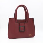 شنطة كتف لون عنابي