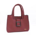 ⁦شنطة كتف لون عنابي⁩ - الصورة ⁦2⁩