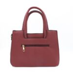 ⁦شنطة كتف لون عنابي⁩ - الصورة ⁦4⁩