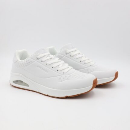 حذاء جلد موديل 2561-5 من جولف اند هورس للرجال لون أبيض