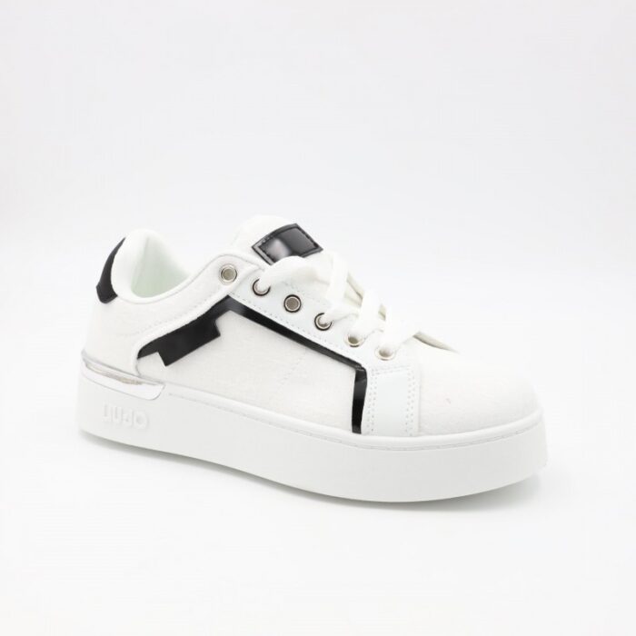 ⁦حذاء كاجوال ستاتي لون أبيض وأسود⁩ - الصورة ⁦3⁩