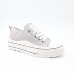 ⁦حذاء كاجوال ستاتي لون رمادي فاتح⁩ - الصورة ⁦2⁩