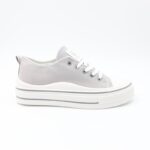 ⁦حذاء كاجوال ستاتي لون رمادي فاتح⁩ - الصورة ⁦3⁩