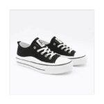 حذاء كاجوال ستاتي لون أسود