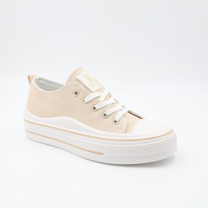 ⁦حذاء كاجوال ستاتي لون بيج⁩ - الصورة ⁦2⁩