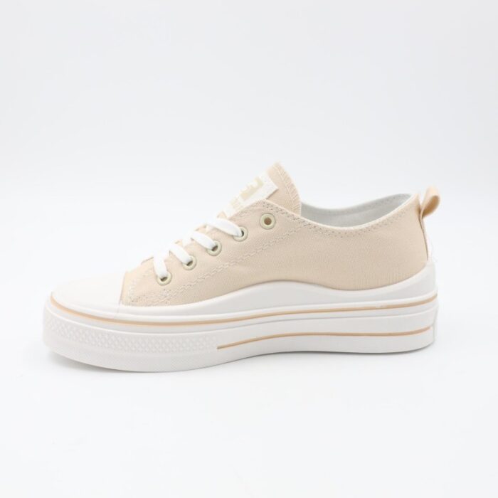 ⁦حذاء كاجوال ستاتي لون بيج⁩ - الصورة ⁦4⁩