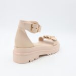 ⁦صندل ستاتي لون بيج فاتح⁩ - الصورة ⁦7⁩