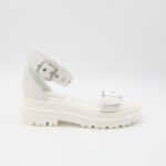 ⁦صندل ستاتي لون أبيض⁩ - الصورة ⁦6⁩