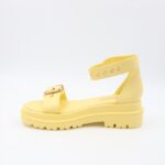 ⁦صندل ستاتي لون أصفر⁩ - الصورة ⁦2⁩