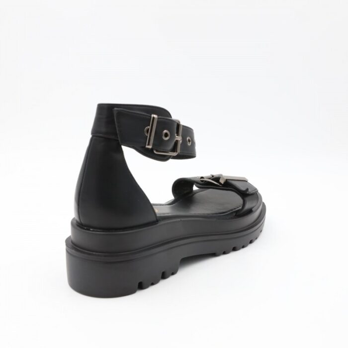 ⁦صندل ستاتي لون أسود⁩ - الصورة ⁦6⁩