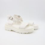 ⁦صندل ستاتي لون أبيض⁩ - الصورة ⁦2⁩