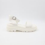 ⁦صندل ستاتي لون أبيض⁩ - الصورة ⁦4⁩