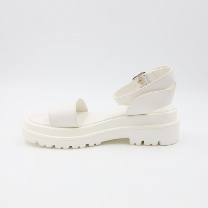 ⁦صندل ستاتي لون أبيض⁩ - الصورة ⁦6⁩