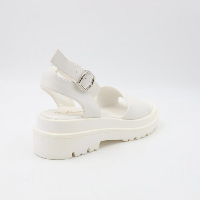 ⁦صندل ستاتي لون أبيض⁩ - الصورة ⁦5⁩