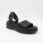 ⁦صندل ستاتي لون أسود⁩ - الصورة ⁦4⁩