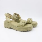 صندل ستاتي لون أخضر فاتح