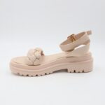⁦صندل ستاتي لون بيج فاتح⁩ - الصورة ⁦3⁩