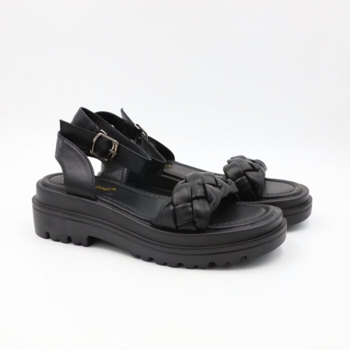 103389315_68b9650e19b45 صندل ستاتي لون أسود - الصورة 1