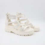 ⁦صندل ستاتي لون أبيض⁩ - الصورة ⁦3⁩