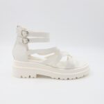 ⁦صندل ستاتي لون أبيض⁩ - الصورة ⁦5⁩