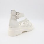 ⁦صندل ستاتي لون أبيض⁩ - الصورة ⁦6⁩