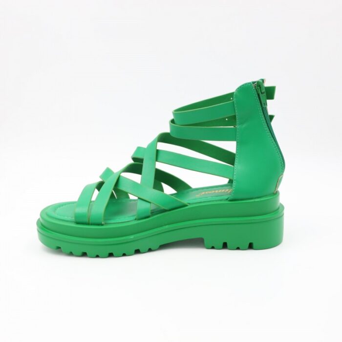 ⁦صندل ستاتي لون أخضر⁩ - الصورة ⁦6⁩