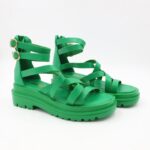 ⁦صندل ستاتي لون أخضر⁩ - الصورة ⁦8⁩