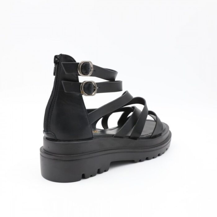 ⁦صندل ستاتي لون أسود⁩ - الصورة ⁦5⁩