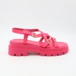 ⁦صندل ستاتي لون فوشي⁩ - الصورة ⁦5⁩