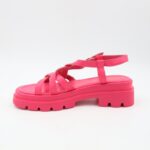 ⁦صندل ستاتي لون فوشي⁩ - الصورة ⁦6⁩