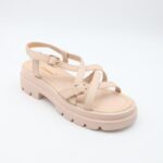 ⁦صندل ستاتي لون زهري فاتح⁩ - الصورة ⁦6⁩