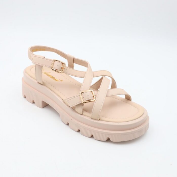 ⁦صندل ستاتي لون زهري فاتح⁩ - الصورة ⁦6⁩