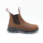 ⁦بسطار عمل من Scorpion مقدمة حماية حديد للرجال لون بني⁩ - الصورة ⁦3⁩