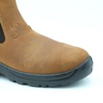 ⁦بسطار عمل من Scorpion بدون مقدمة حماية للرجال لون عسلي⁩ - الصورة ⁦5⁩