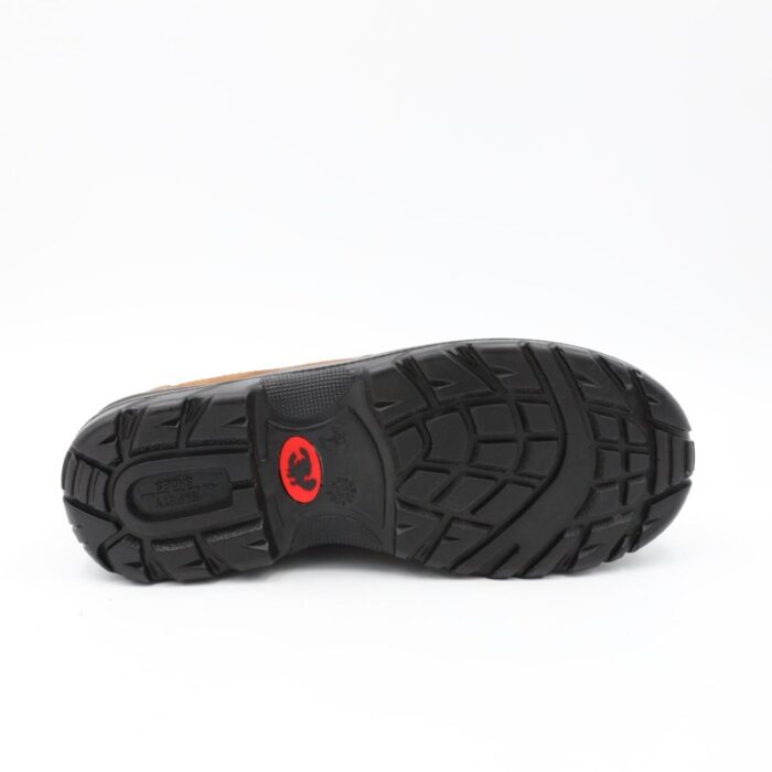 ⁦بسطار عمل ساق قصير من Scorpion مقدمة حماية للرجال لون عسلي⁩ - الصورة ⁦5⁩