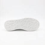 ⁦حذاء رياضي جلد للرجال لون أبيض⁩ - الصورة ⁦6⁩