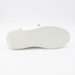 ⁦حذاء كاجوال شبابي جلد للرجال لون أبيض⁩ - الصورة ⁦6⁩