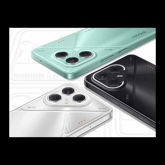 ⁦Tecno Pova 7 5G 256GB & 8GB RAM كفالة سنة + هدية باور بانك⁩ - الصورة ⁦2⁩