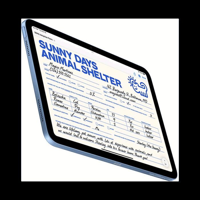 ⁦Apple iPad (2022) 10th generation 10.9-inch 256GB كفالة سنة⁩ - الصورة ⁦3⁩