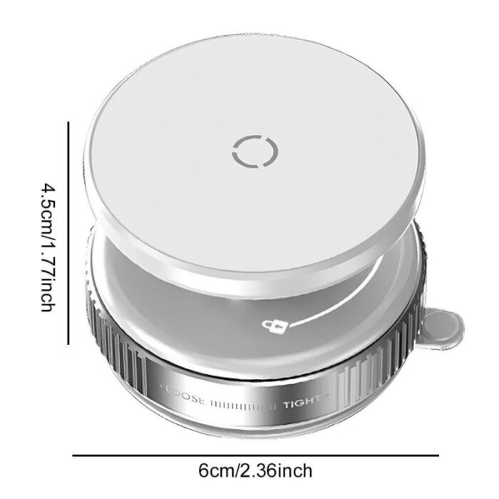 ⁦حامل جوال متين بتصميم عصري وجميل يمكن تثبيته وازالته بكل سهولة ويصلح للاستخدام المنزلي والمكتبي وداخل السيارة⁩ - الصورة ⁦3⁩